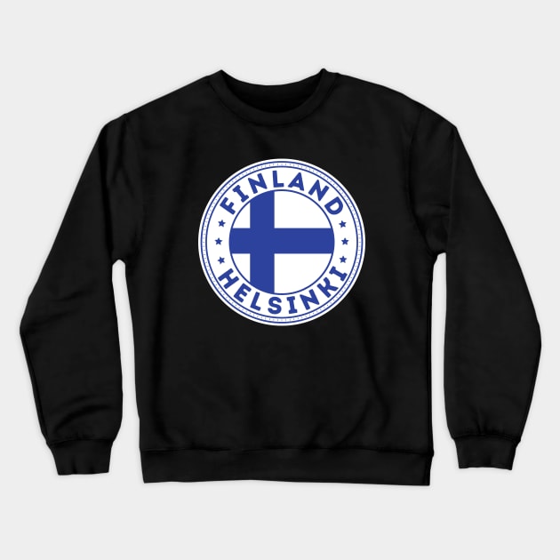 Helsinki Crewneck Sweatshirt by footballomatic